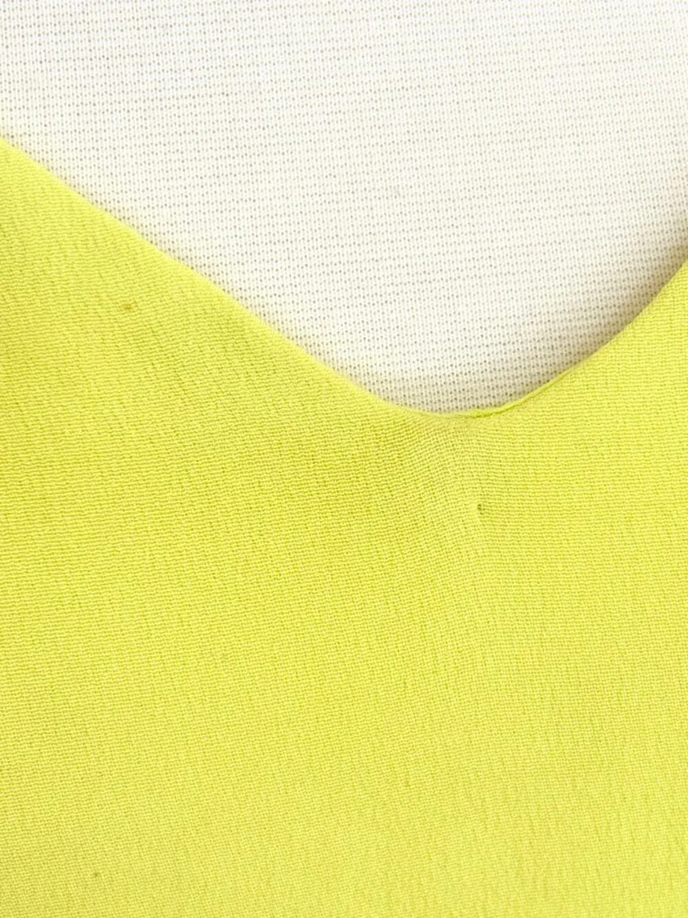 J. Crew Silk Carrie Cami in Bright Yellow, Size 2